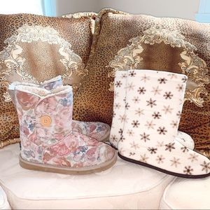 bundle of 2 slipper boots